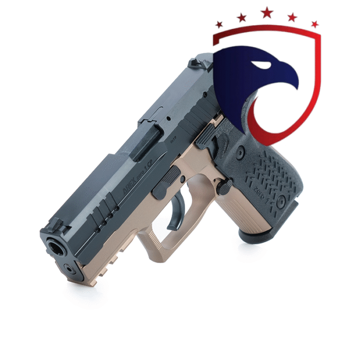 Pistola AREX Semiautomática Zero 1 Compact FDE 9mm - Imagem 2