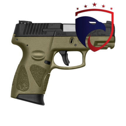 Pistola Taurus 9mm G2C/12 3″ CFOMRSP735 Verde