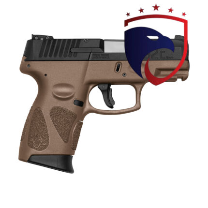 Pistola Taurus 9mm G2C/12 3″ CFOMRSP449 Marrom
