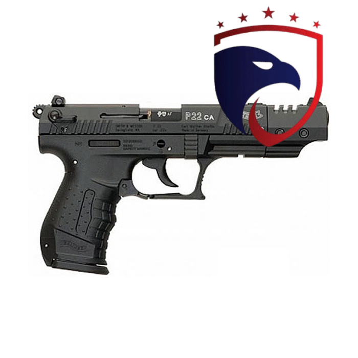 Pistola Semi-Auto P22 Target 5″ Calibre 22LR WALTHER - Imagem 2