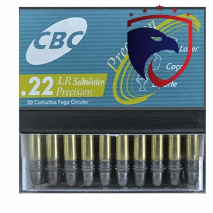Munição CBC 22 LR Subsonico Precision CHOG 40GR